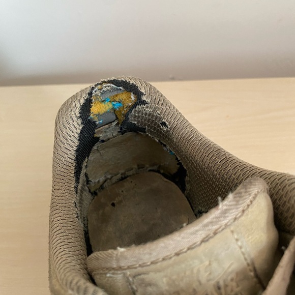 Nike Air Force 1s 7.5 Nude Suede - Picture 5 of 6